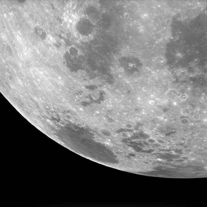 Обнародовали 1407 фотографий из архива НАСА, снятых во время полета на Луну - 43