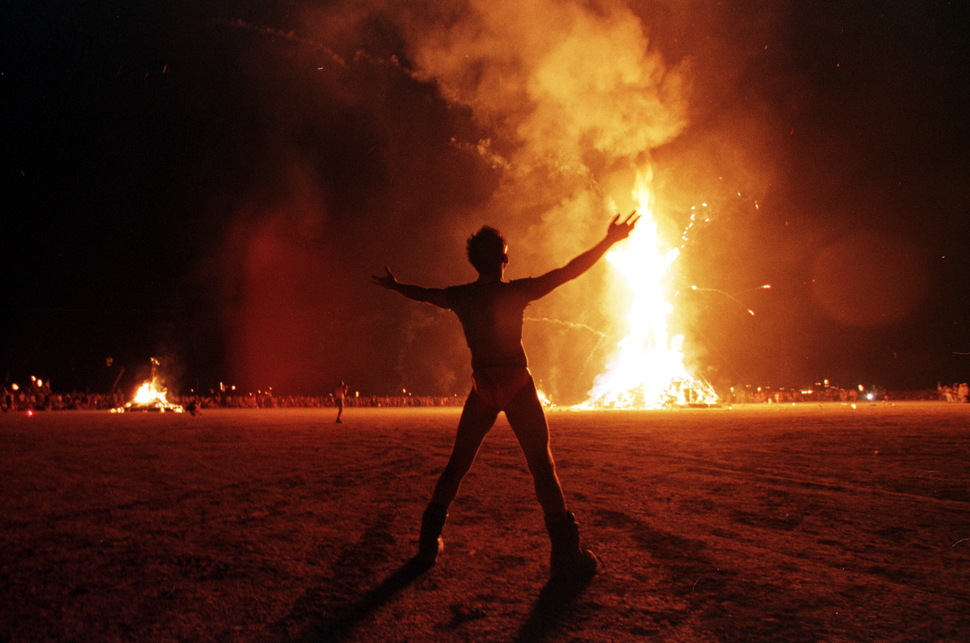 Burning Man (горящий человек), Невада, США 12