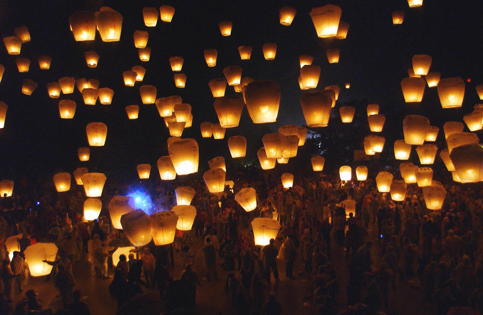 Фестиваль фонарей, Азия 16