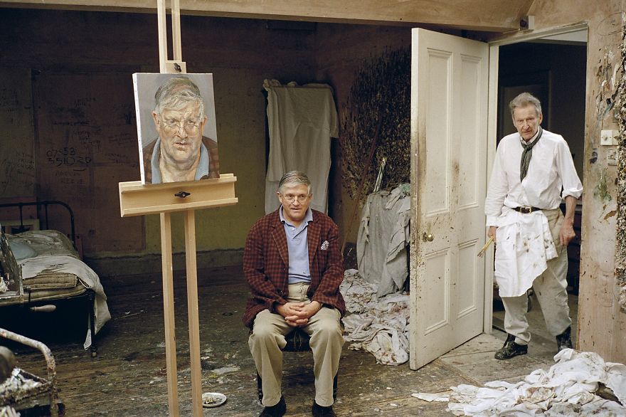 Знаменитые художники в своих студиях - 100 портретов - 52