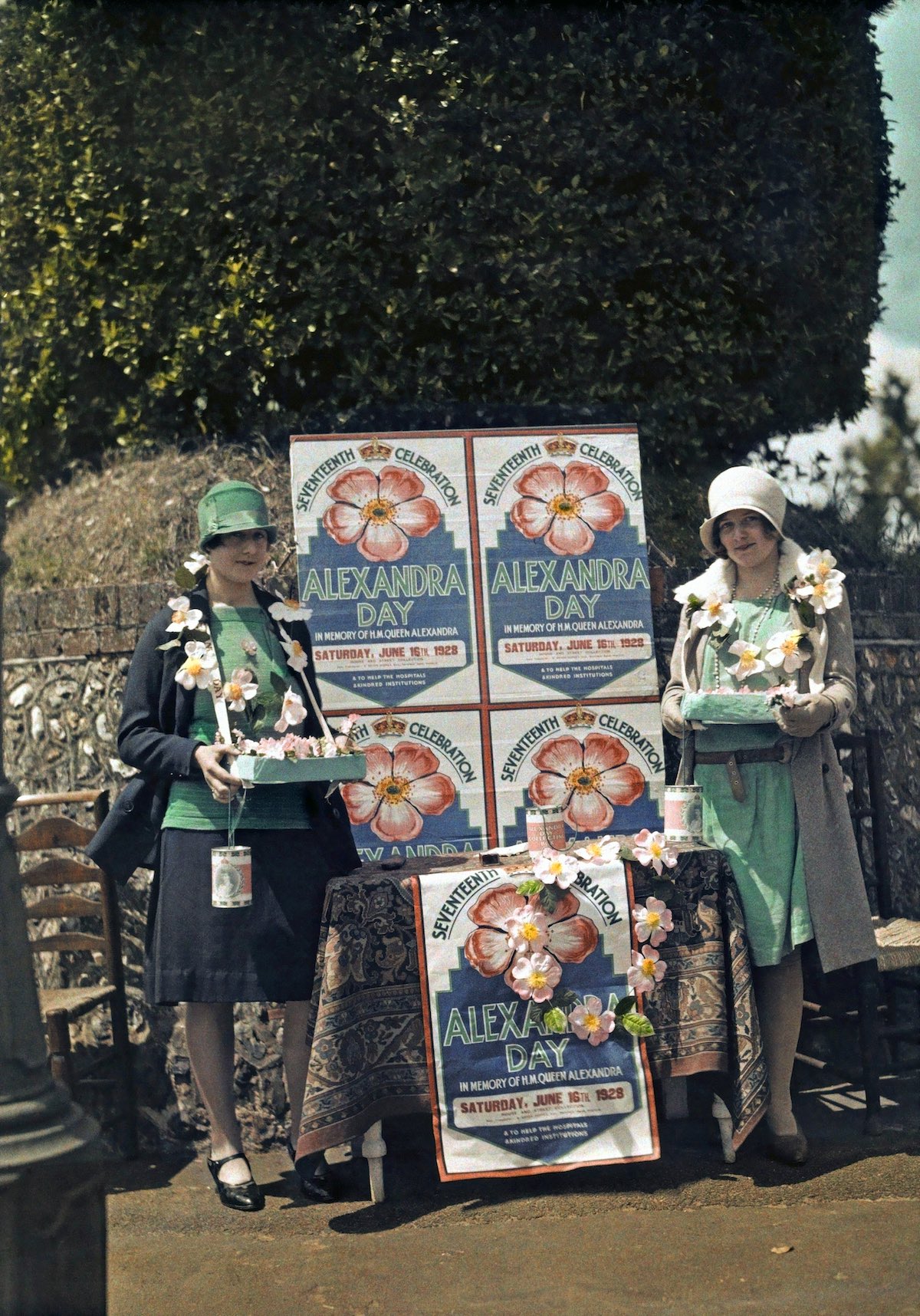 Редкие цветные ретро фотографии Англии 1928 года - 13