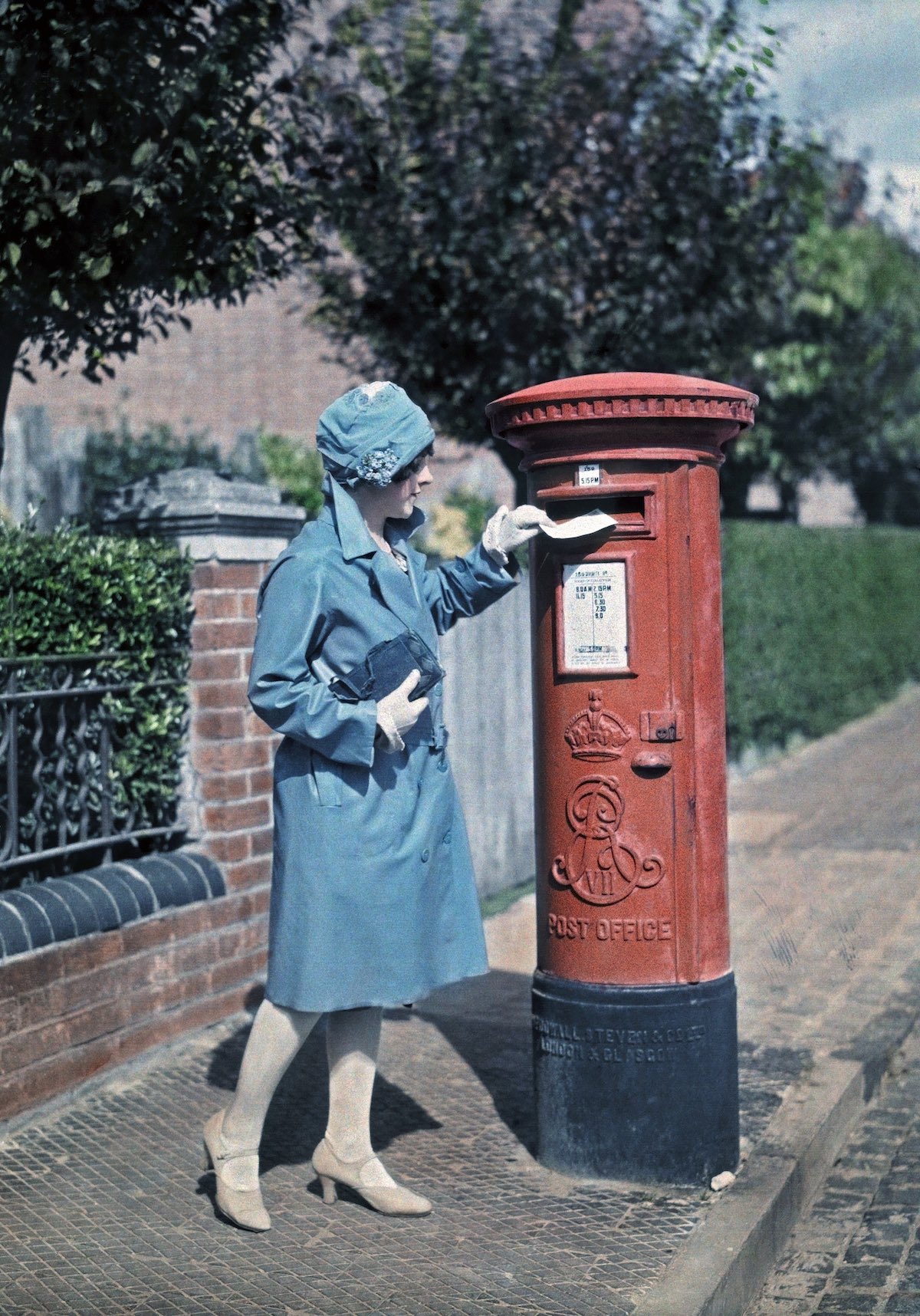 Редкие цветные ретро фотографии Англии 1928 года - 18