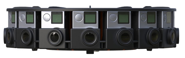 Google Jump iz 16 kamer GoPro 3