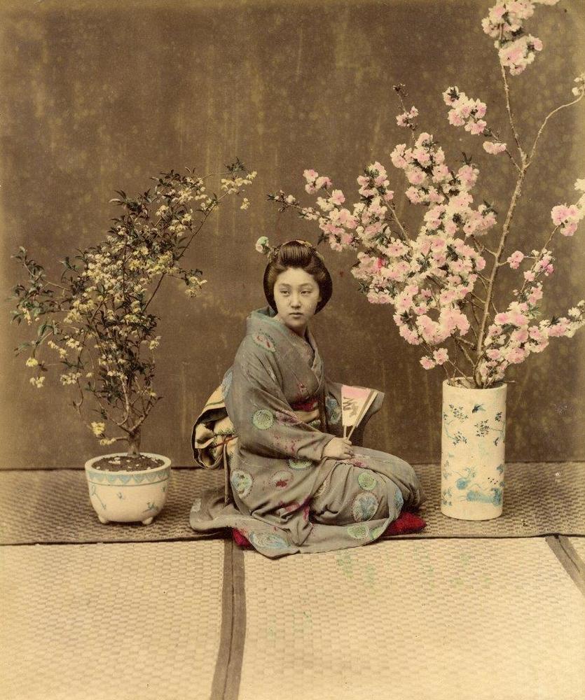Самураи и гейши: цветные фотографии Японии 1865 года
