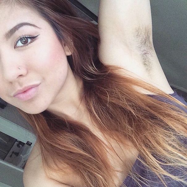 Волосатые подмышки – последний женский тренд в Instagram (20 фото) - 10