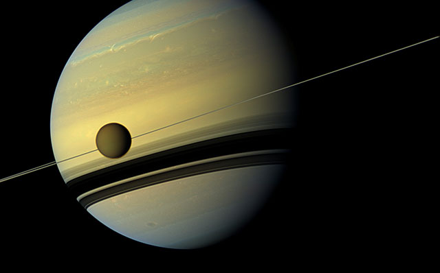 fotografii Saturna zond Kassini 15