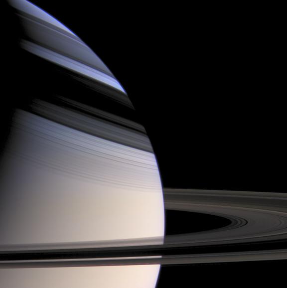 fotografii Saturna zond Kassini 3