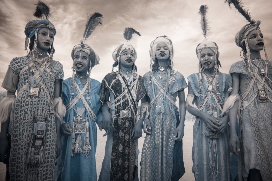 Кочевые племена Нигера в инфракрасных фотографиях Терри Голд-19