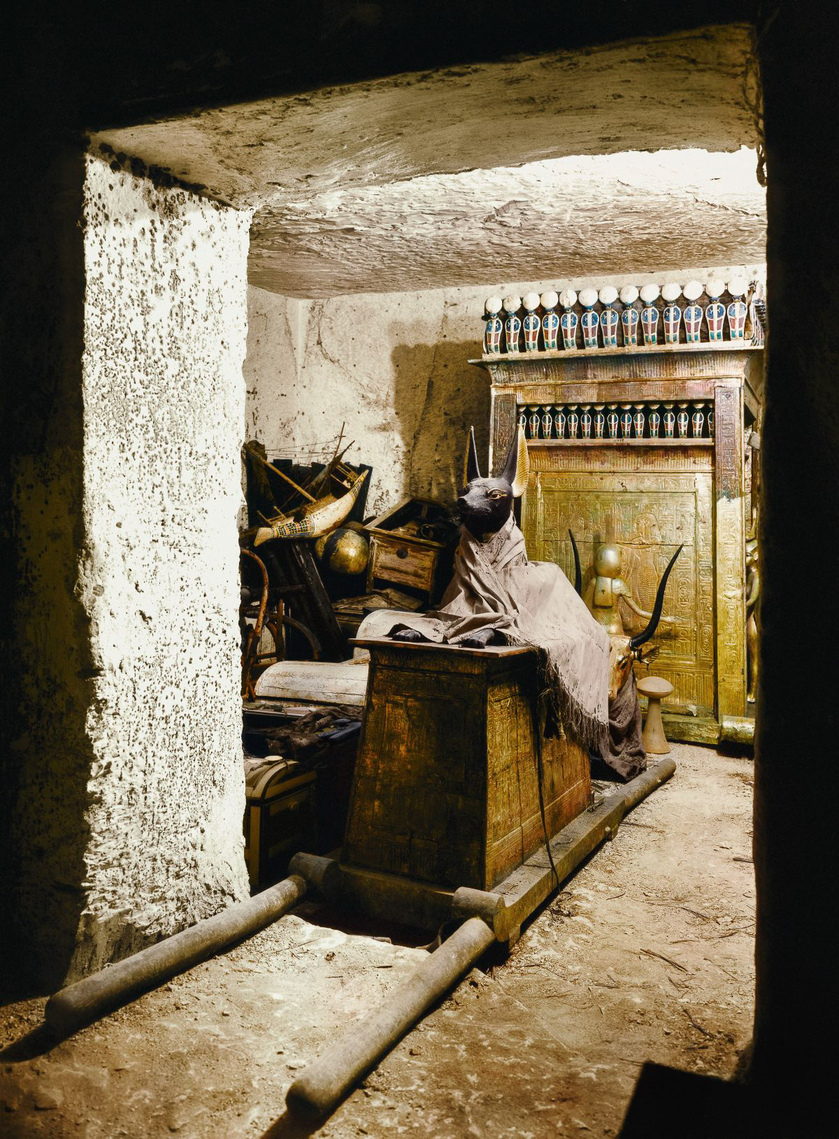 Otkrytie grobnitsy Tutanhamona foto 14