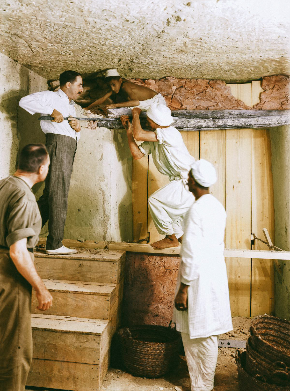Otkrytie grobnitsy Tutanhamona foto 15
