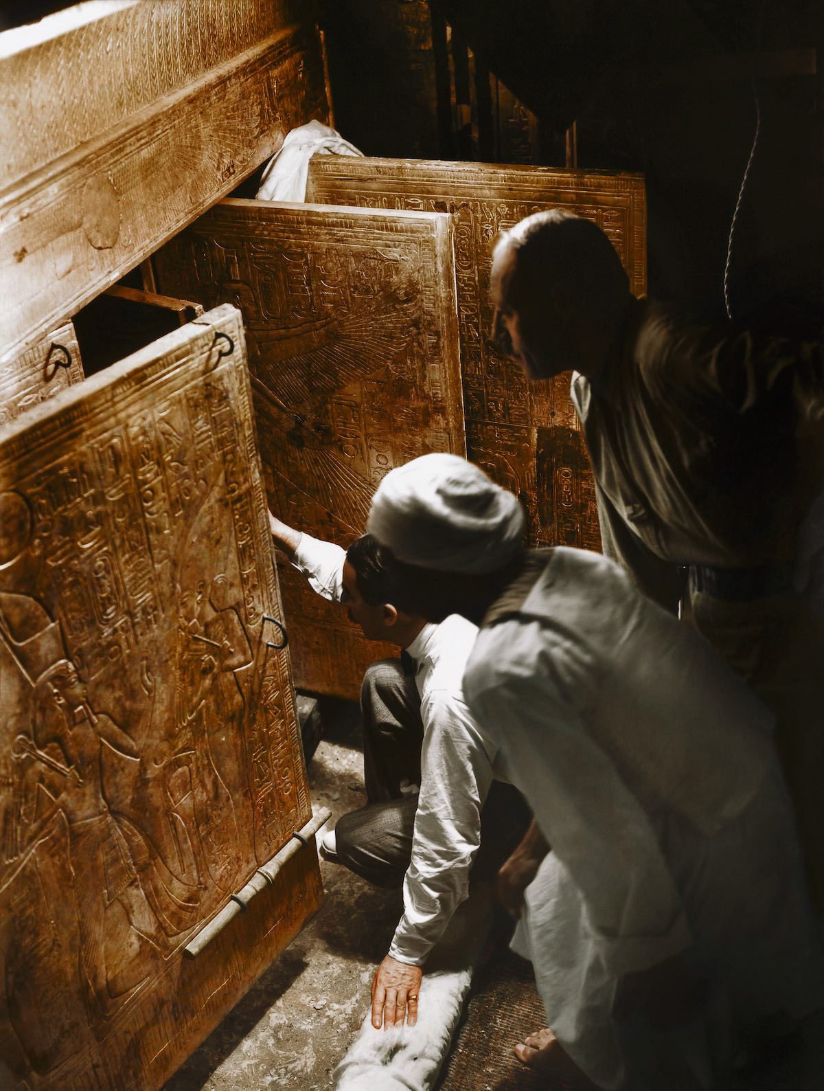 Otkrytie grobnitsy Tutanhamona foto 2