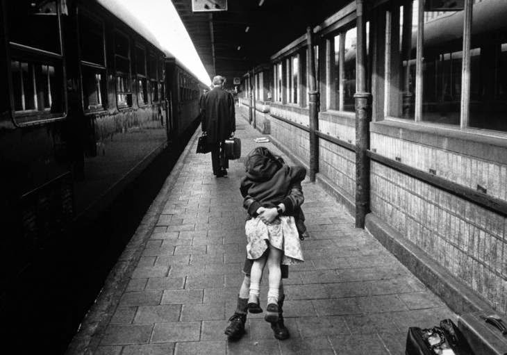 Чёрно-белые снимки бельгийского фотографа Мишеля Ванден Эекхаудта