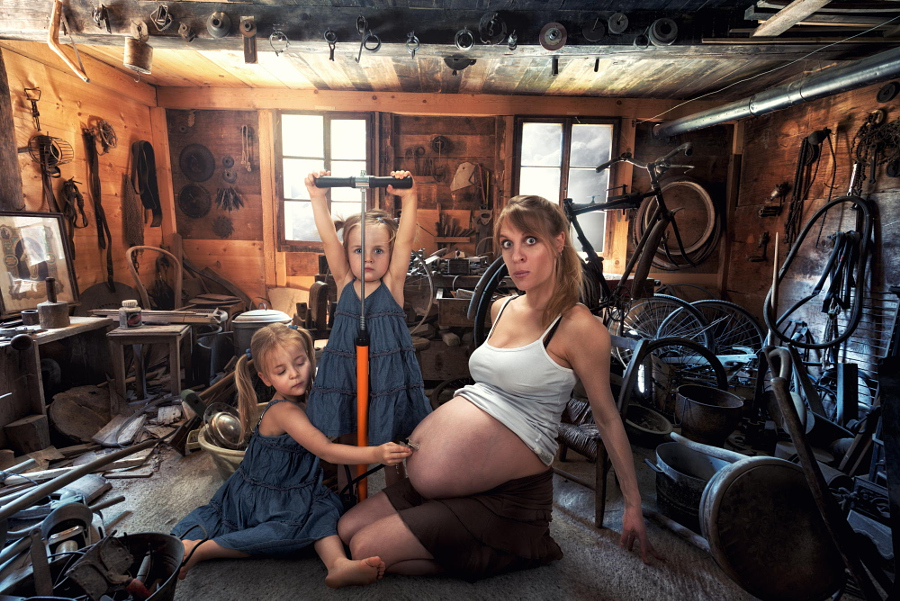7 креативных идей для фотосъёмки беременных женщин