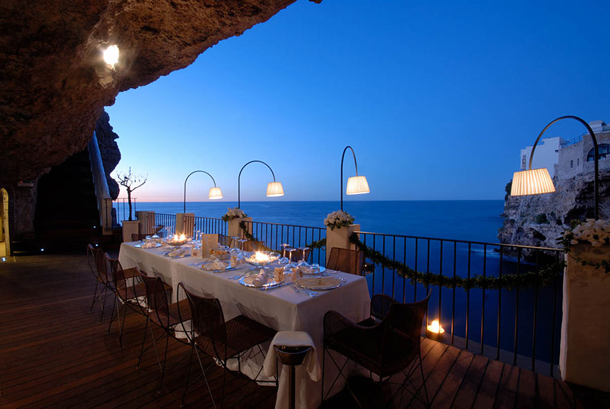 Гротта Палаццезе – один из самых живописных ресторанов Италии-10