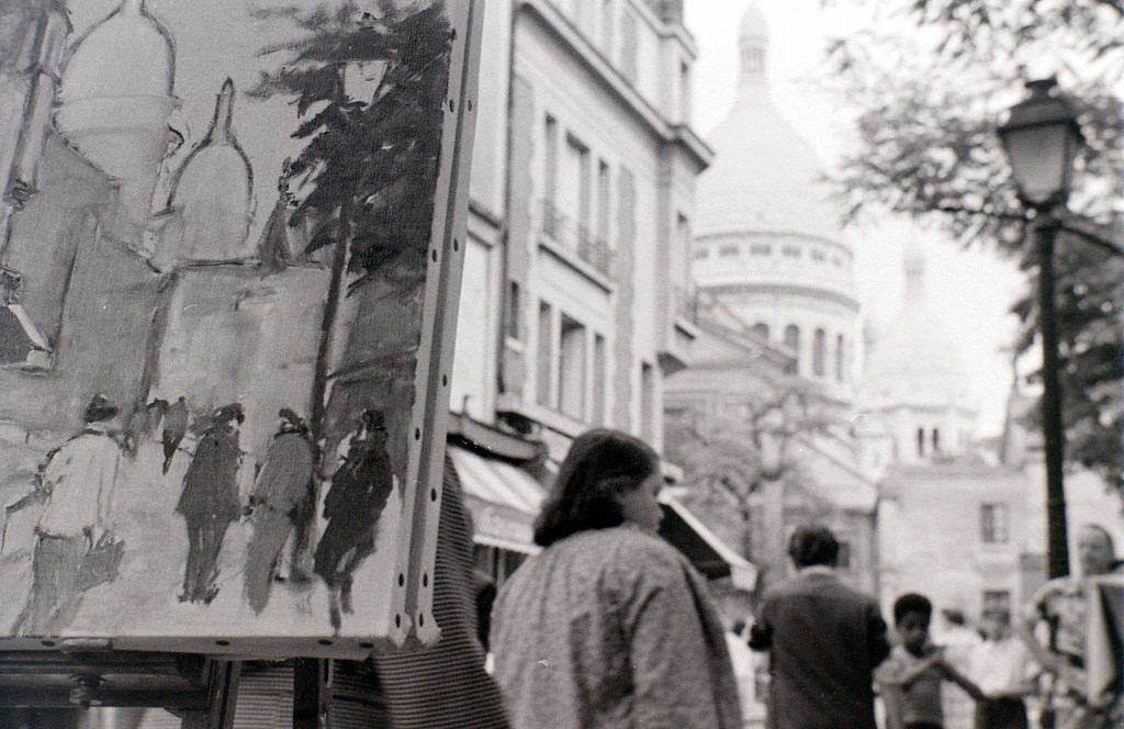 На экскурсию в Париж: столица Франции в объективе фотографа-любителя в 1955 году 47