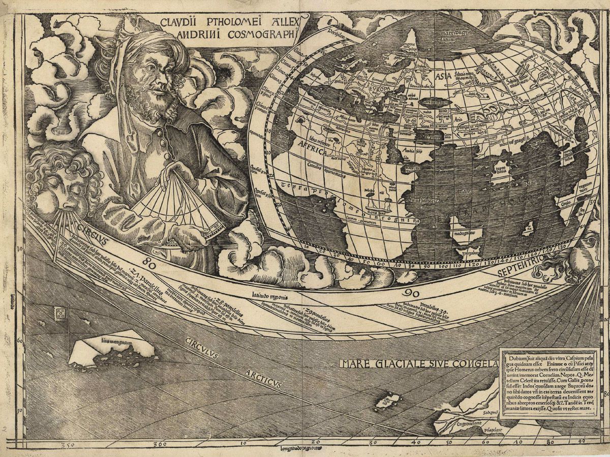Карта Вальдземюллера 1507 года, в которой открыли «Америку» 4