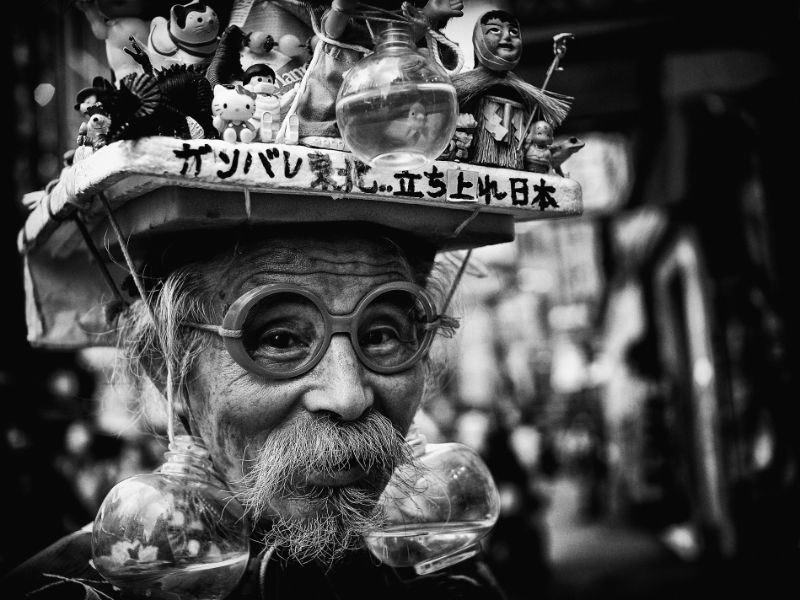 Японская столица в уличных фотографиях Тацуо Сузуки 44