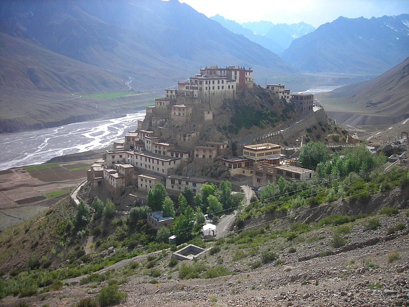Ki Gompa tibetskiy buddiyskiy hram 10