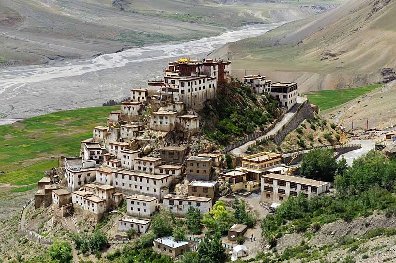 Ki Gompa tibetskiy buddiyskiy hram 2