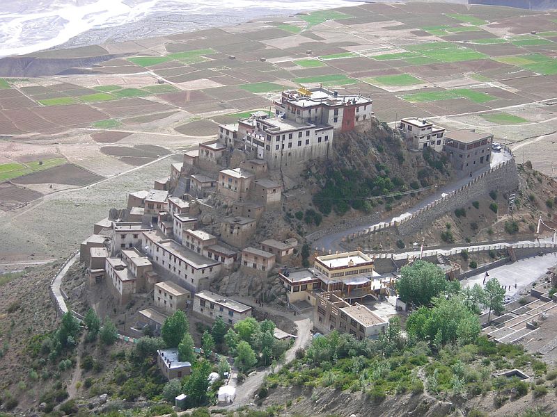 Ki Gompa tibetskiy buddiyskiy hram 25