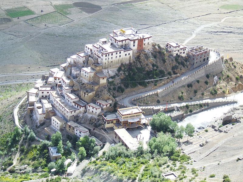 Ki Gompa tibetskiy buddiyskiy hram 9