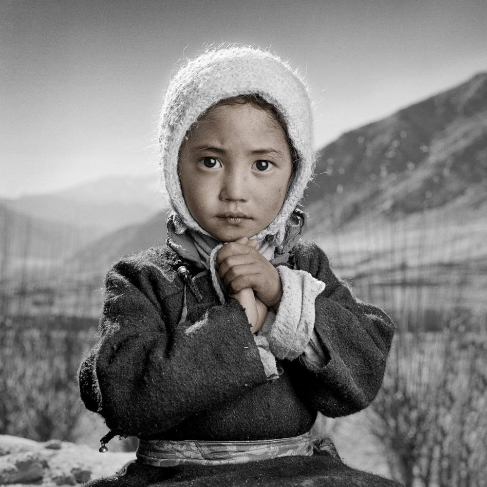 Фотограф Фил Боргес – тибетский портрет 11