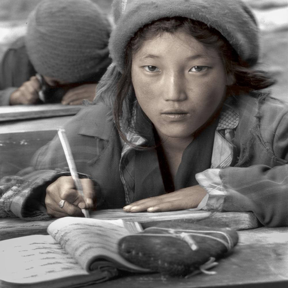 Фотограф Фил Боргес – тибетский портрет 15