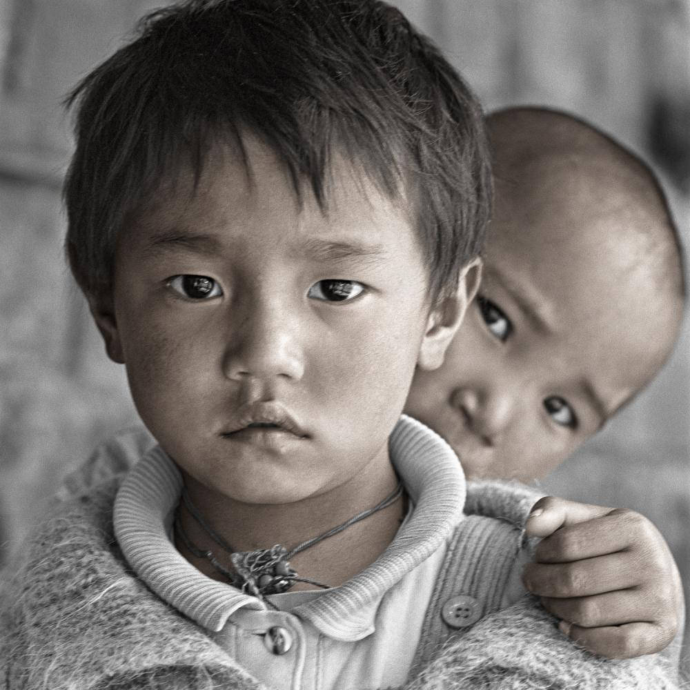 Фотограф Фил Боргес – тибетский портрет 16