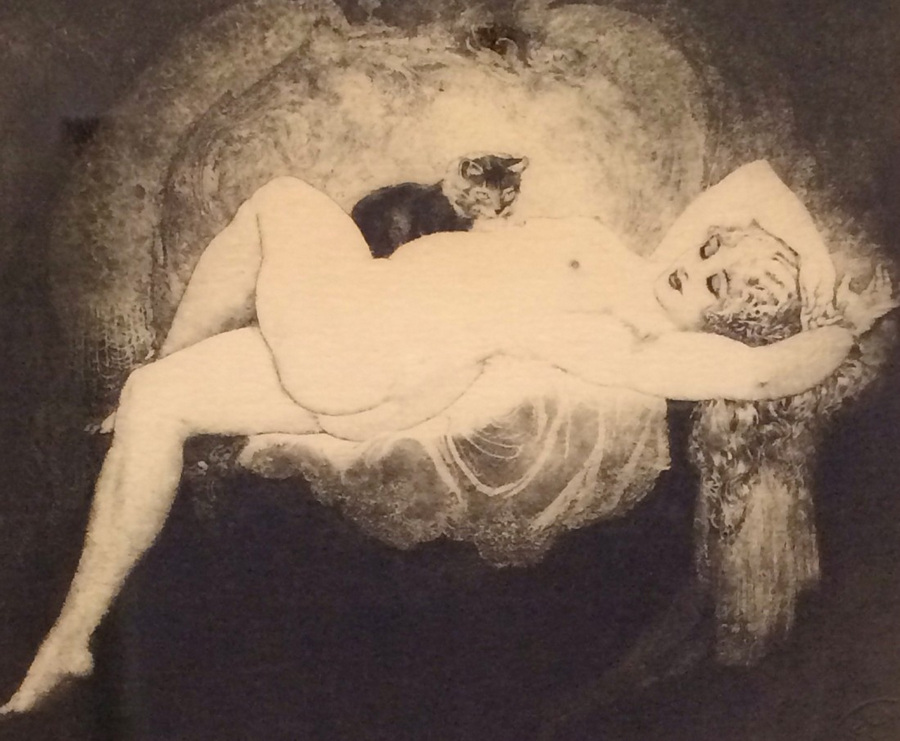Прелестные нимфы, козлоногие обольстители и демоны в картинах Нормана Линдсея 44