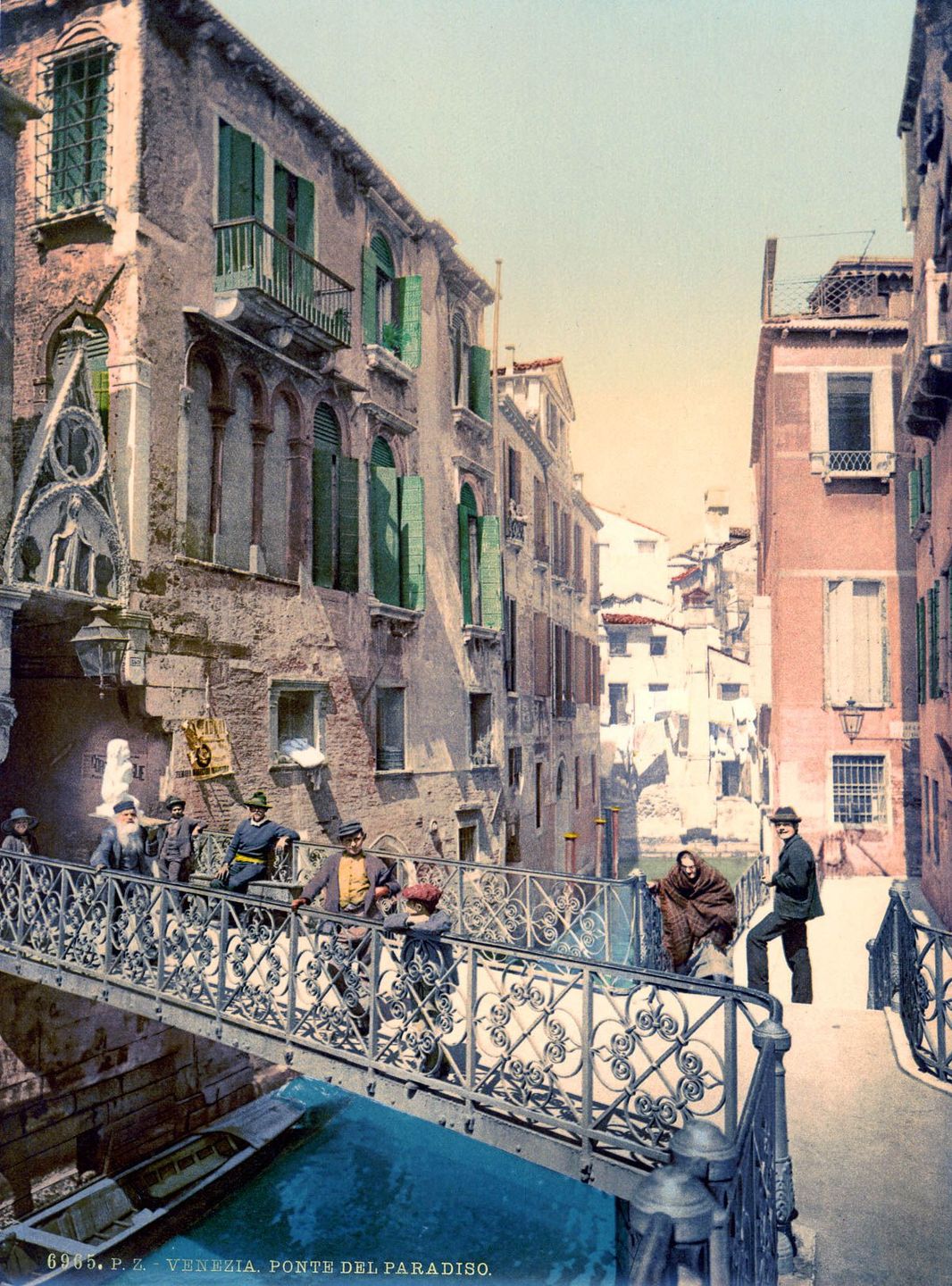 Венеция в цветных открытках 1890 года 17