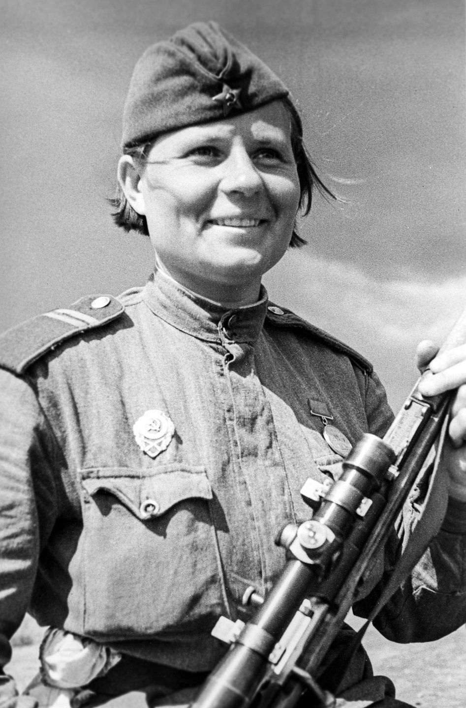Советские женщины-снайперы  7