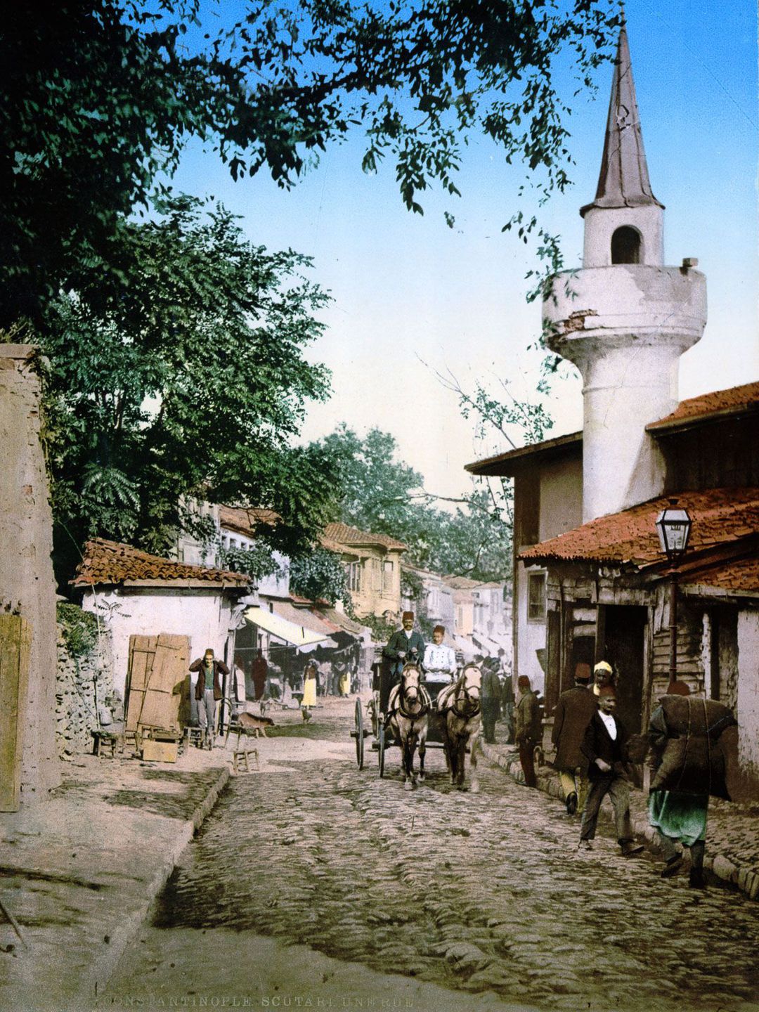 Цветные открытки Константинополя 16