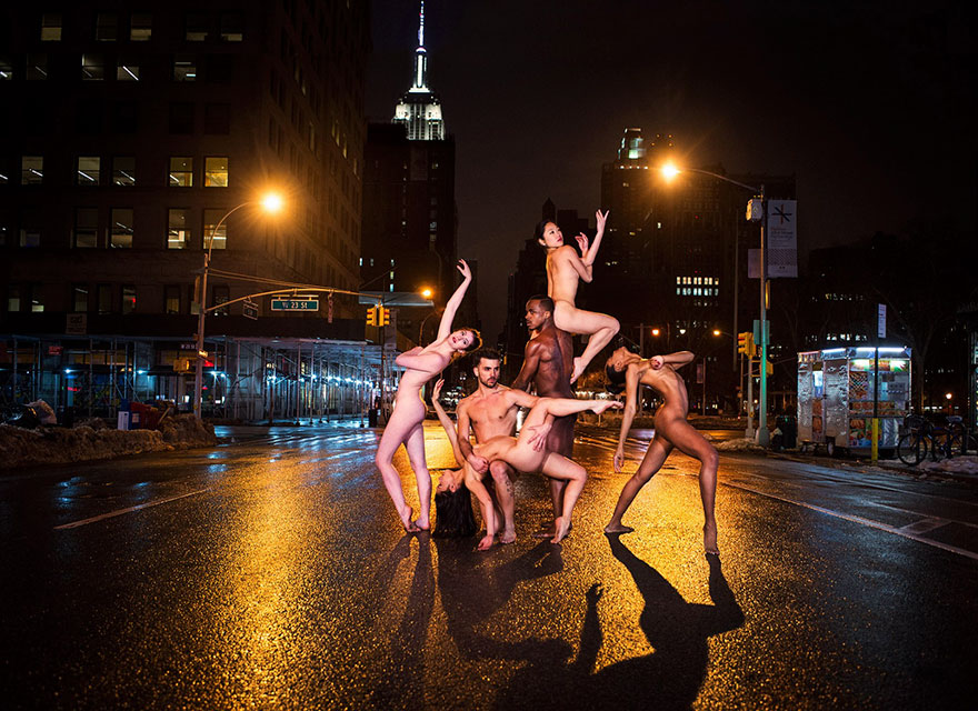 Обнажённые танцоры в фотографиях Джордана Мэттера 8