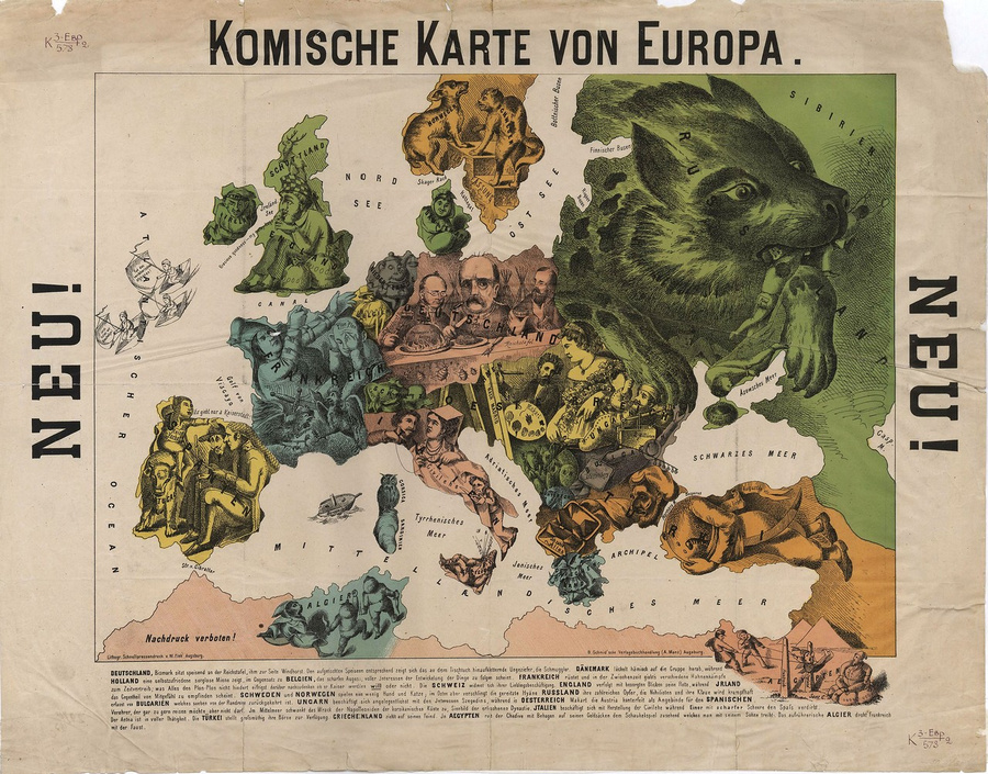 символические карты Европы 10