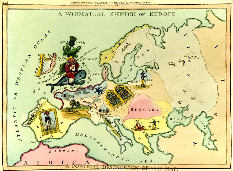 символические карты Европы 2