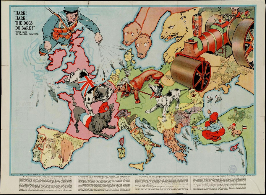 символические карты Европы 20