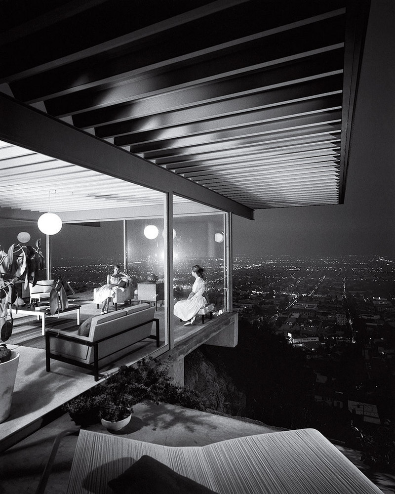 Case Study House no. 22 Los Angeles Julius Shulman 1960