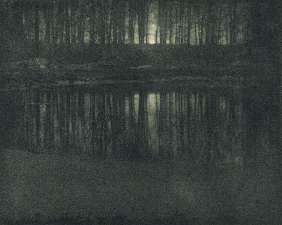 Moonlight The Pond Edward Steichen 1904