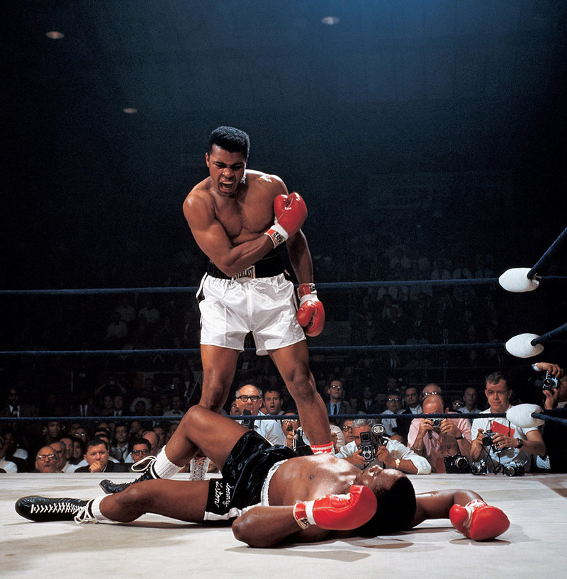 Muhammad Ali vs. Sonny Liston Neil Leifer 1965