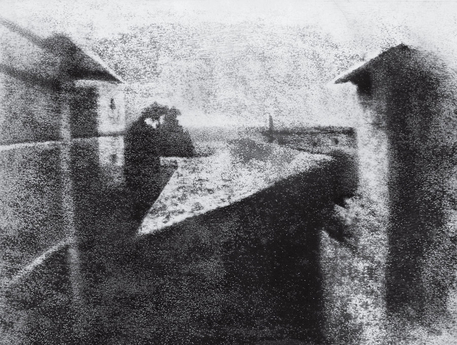 View from the Window at Le Gras Joseph Nicéphore Niépce circa 1826