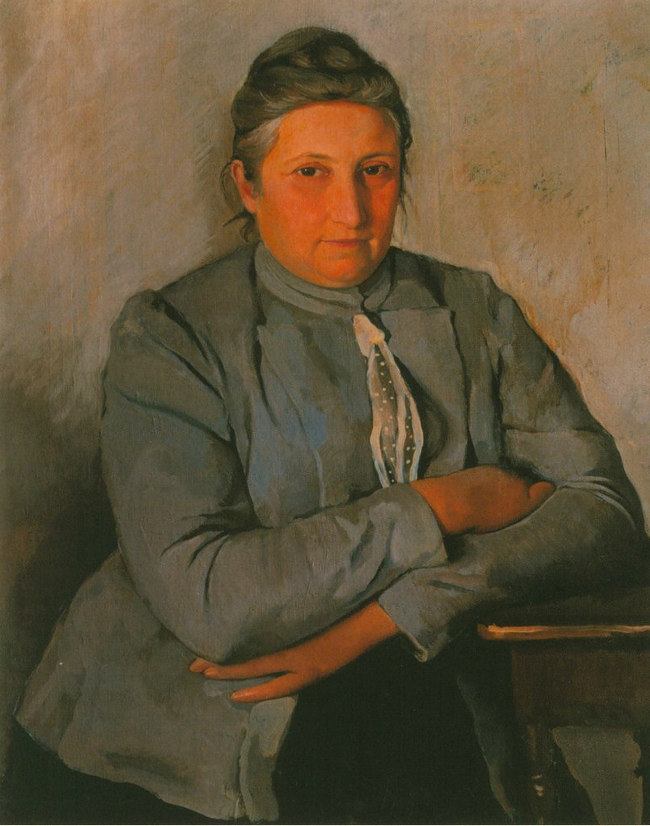 Портрет Е.Н. Лансере матери художницы. 1912