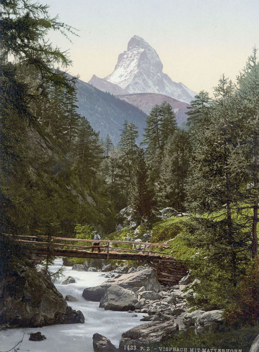 Великолепие Швейцарии в открытках 1890 года 1