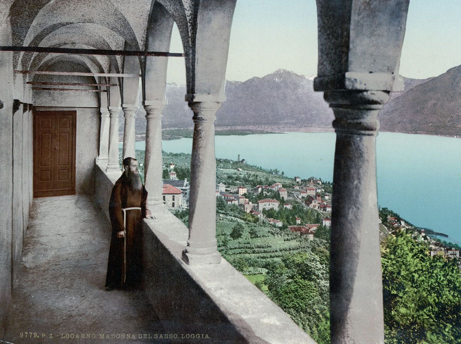 Великолепие Швейцарии в открытках 1890 года 24
