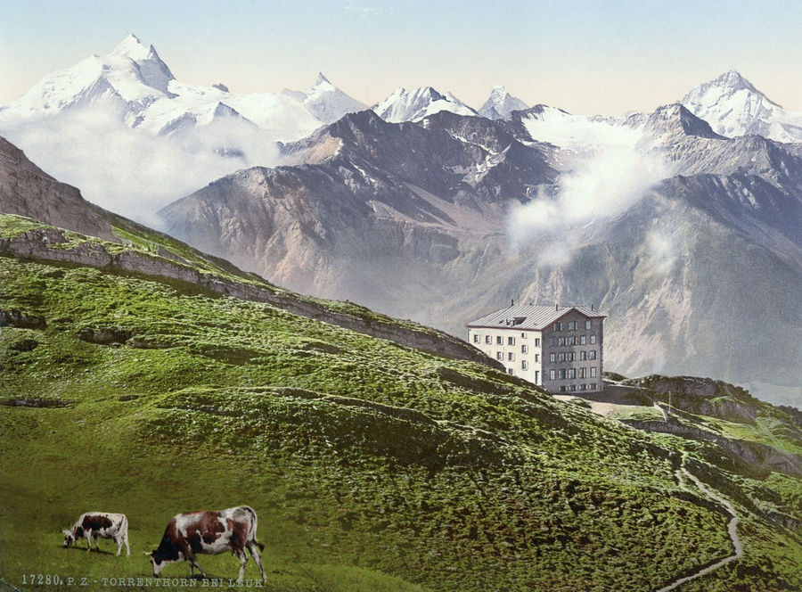 Великолепие Швейцарии в открытках 1890 года 28