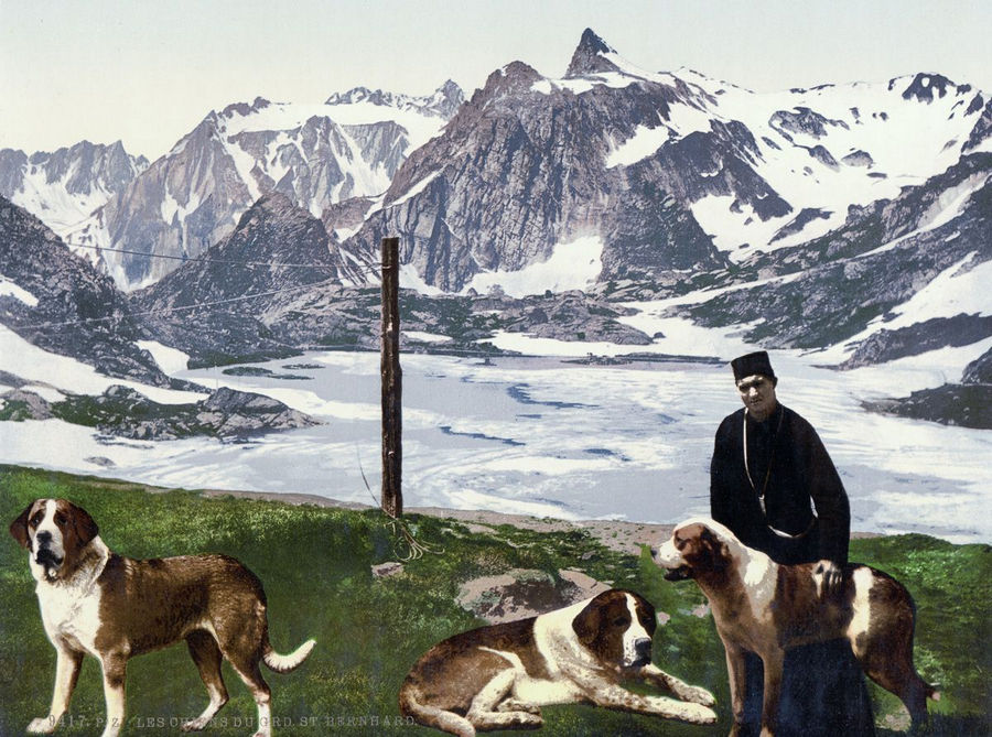 Великолепие Швейцарии в открытках 1890 года 7