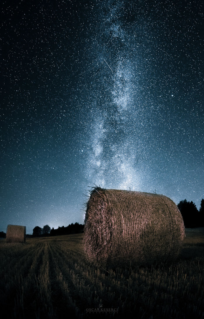Финляндия, ночь, звёзды и неспящий фотограф 23