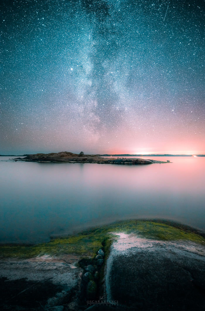 Финляндия, ночь, звёзды и неспящий фотограф 25