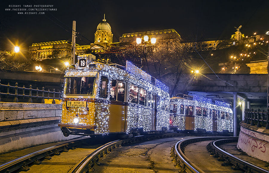 Волшебные фотографии рождественского Будапешта 13