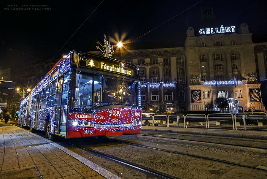 Волшебные фотографии рождественского Будапешта 19