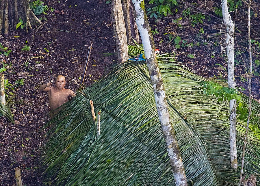 Неизвестное племя в джунглях Амазонии 7